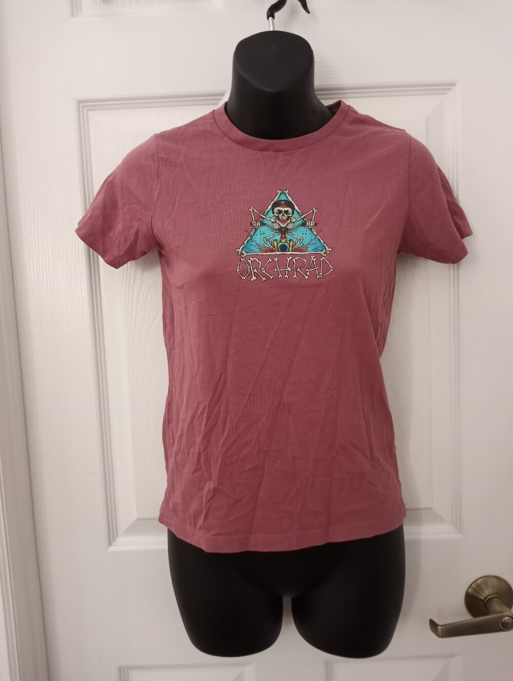 XS Orchrad Graphic Short Sleeve Tee in Mauve - Kids